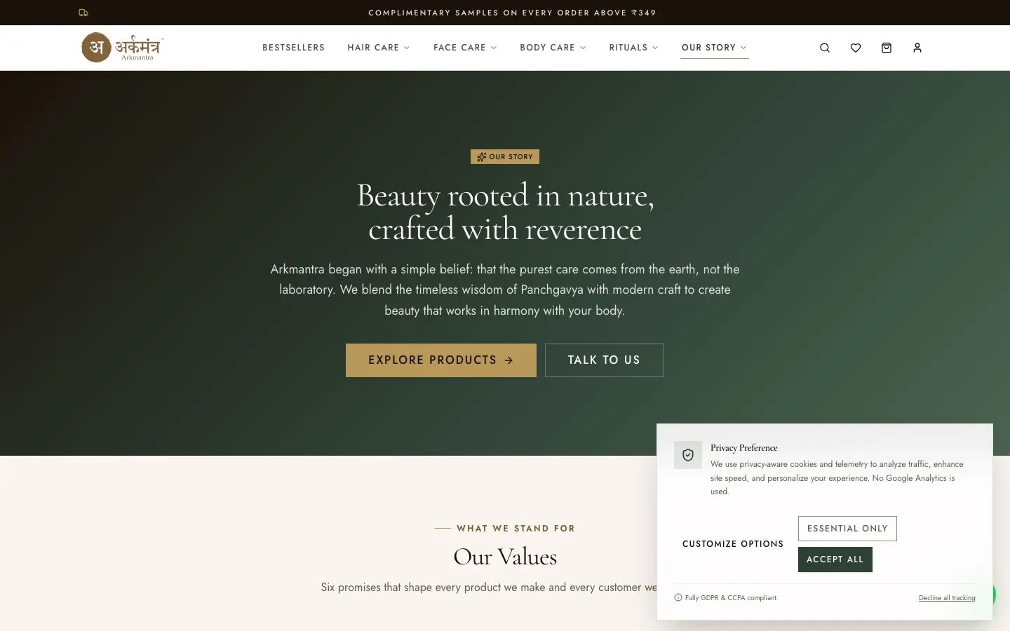 Brand Story & Philosophy